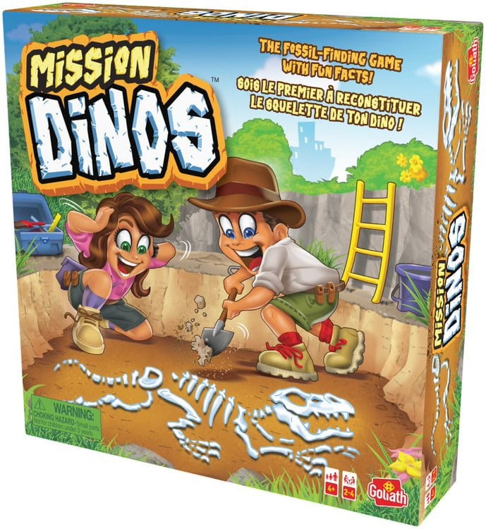 Stalo žaidimas goliath mision dinos, fr, en
