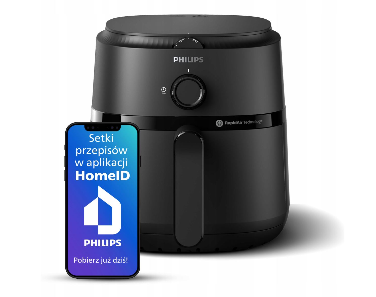 Karšto oro gruzdintuvė philips na120/00