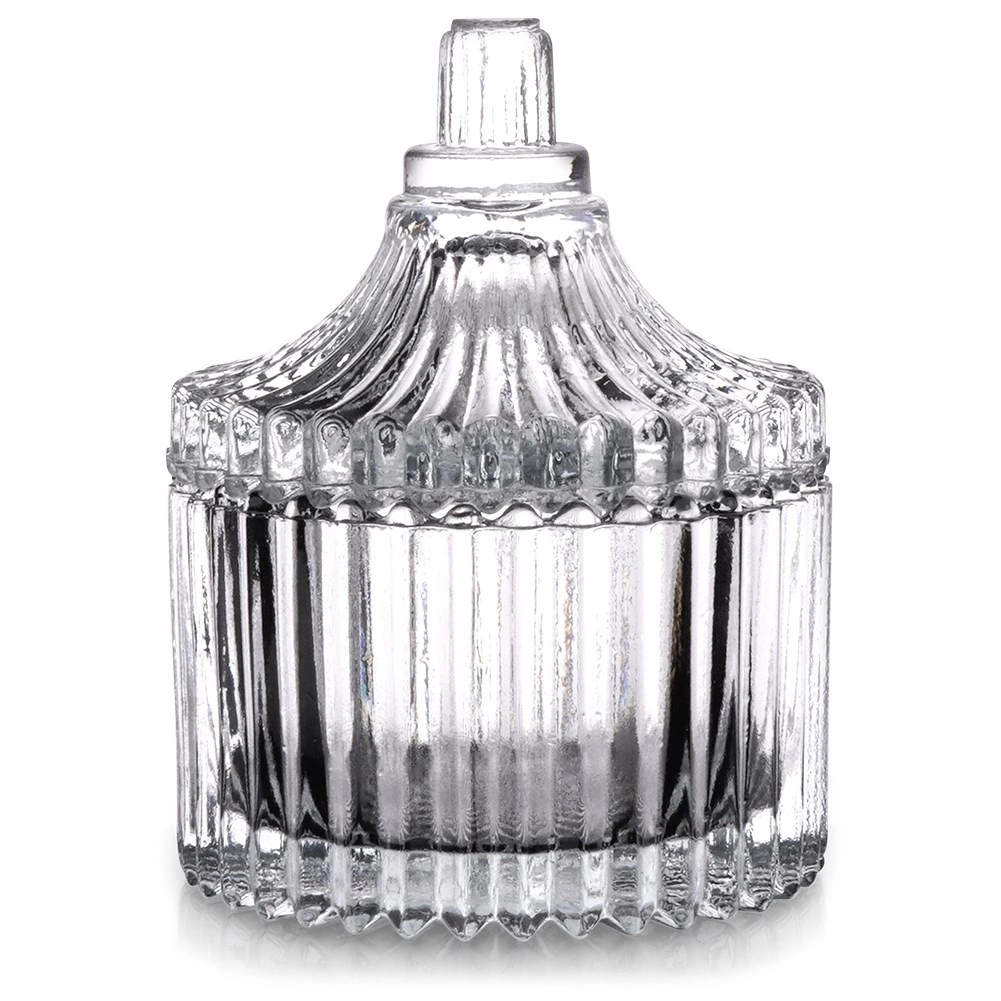 Cukrinė stiklinė su dangčiu 80 ml
