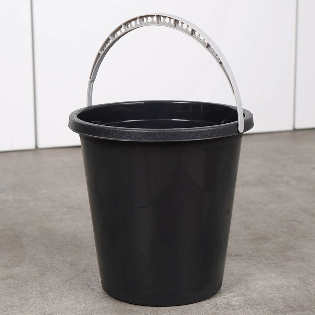 Plastikinis kibiras 5 l juodas