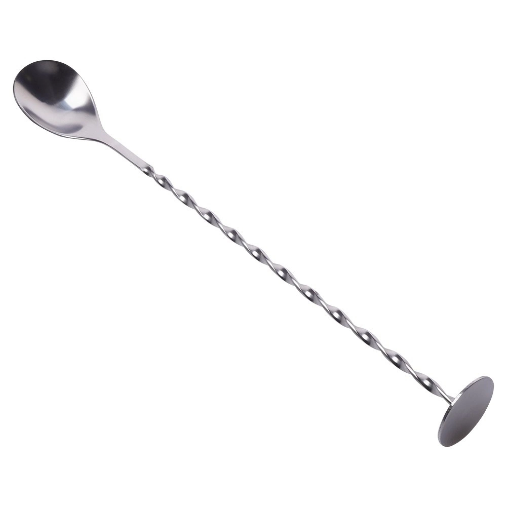 Barmeno šaukštas nerūdijančio plieno 28 cm 2