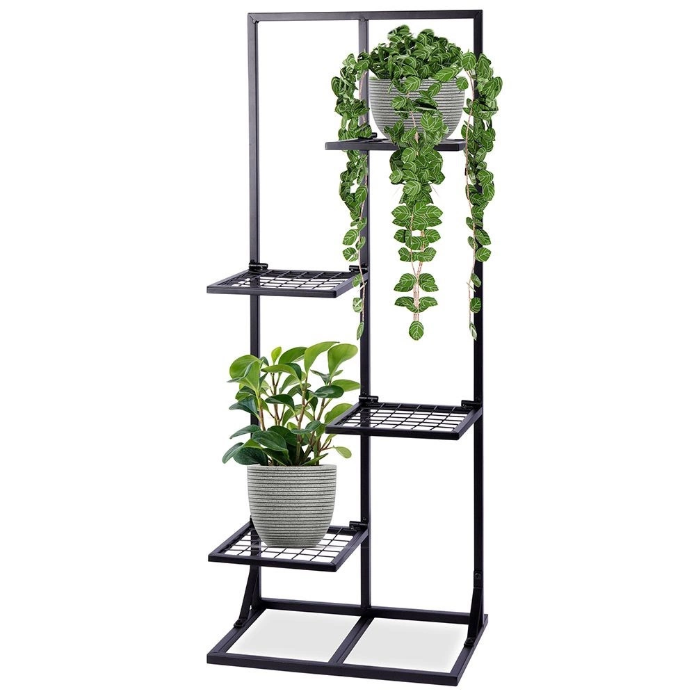 Metalinė augalų lentyna 4 lygių 102 cm