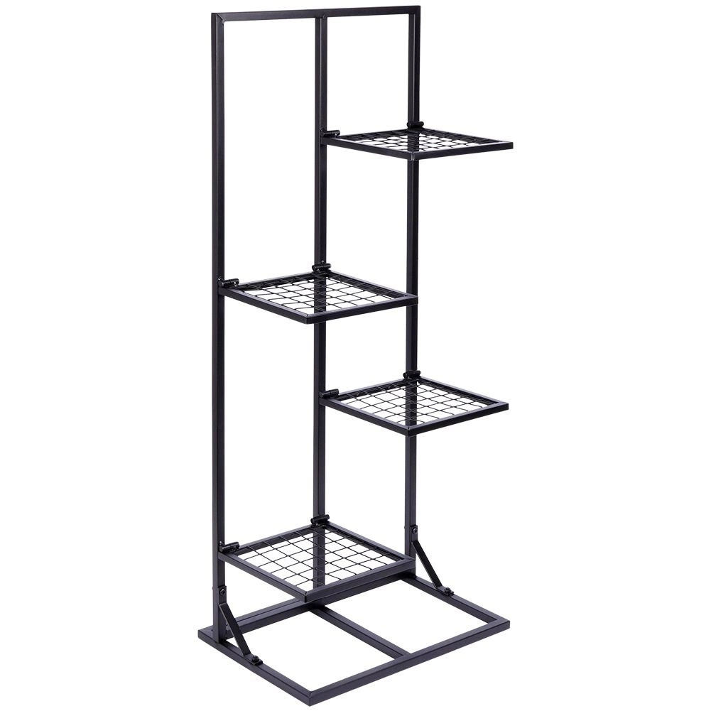 Metalinė augalų lentyna 4 lygių 102 cm 2