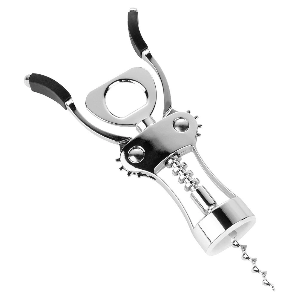 Vyno kamščiatraukis metalinis 19,5 cm 2