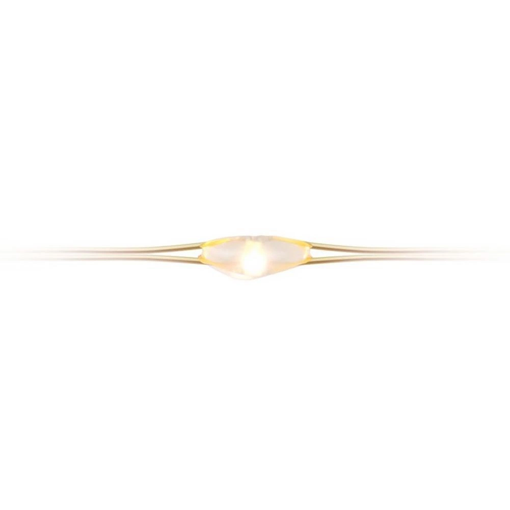 Kalėdinė LED lempučių girlianda 20 LED, auksinė, 95 cm 3