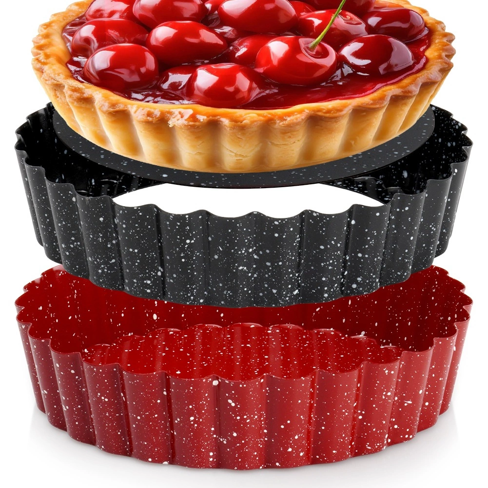 Tartų formelės su nuimamu dugnu 12 cm, 2 vnt.