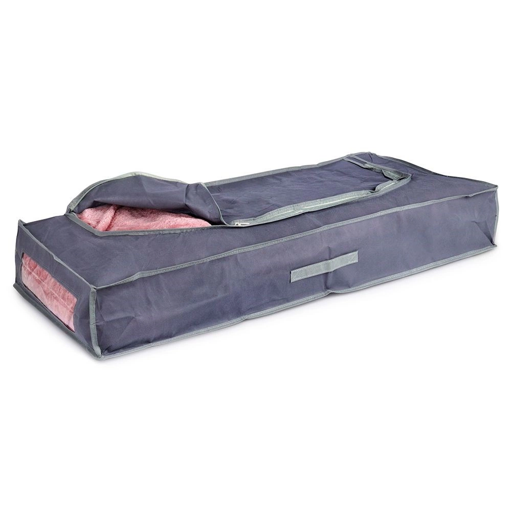 Daiktų laikymo dėklas 105 × 45 × 16 cm pilkas