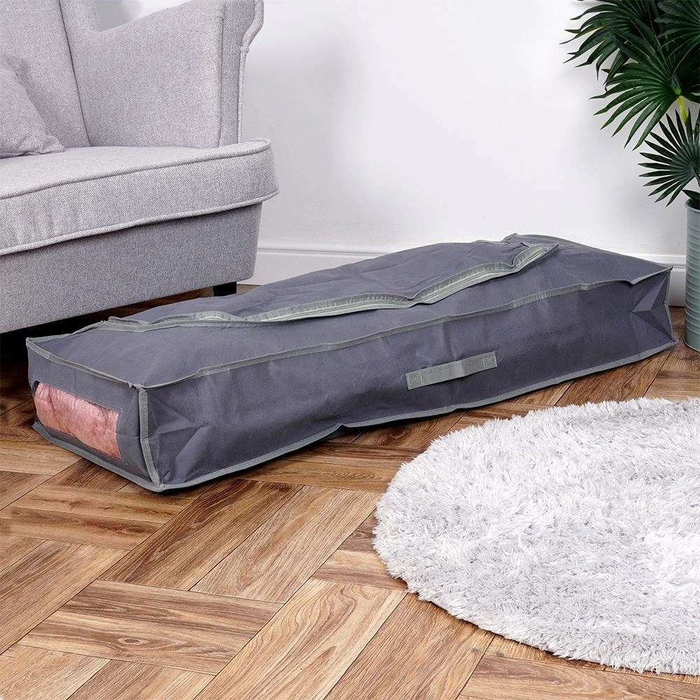Daiktų laikymo dėklas 105 × 45 × 16 cm pilkas