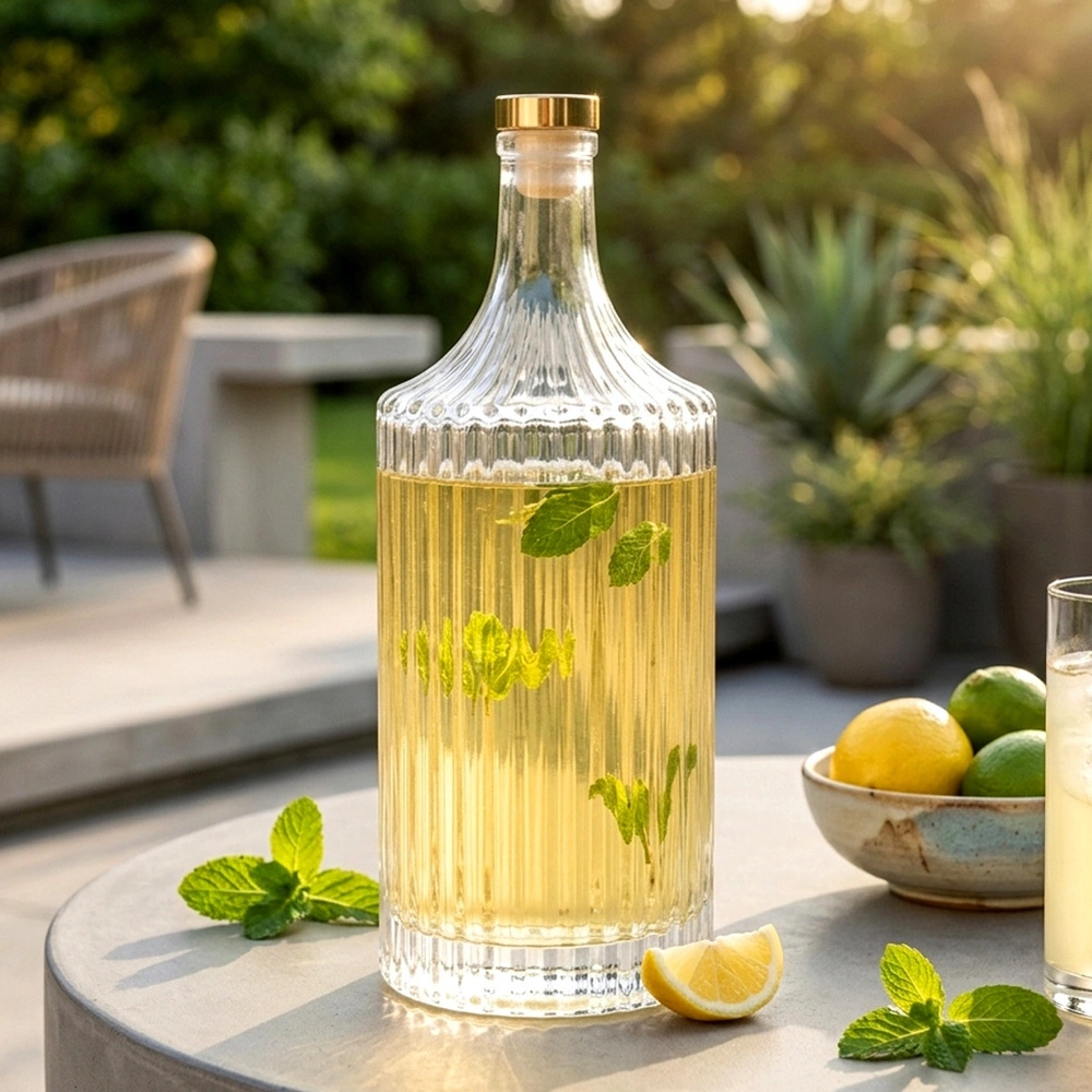Stiklinis butelis 1 l