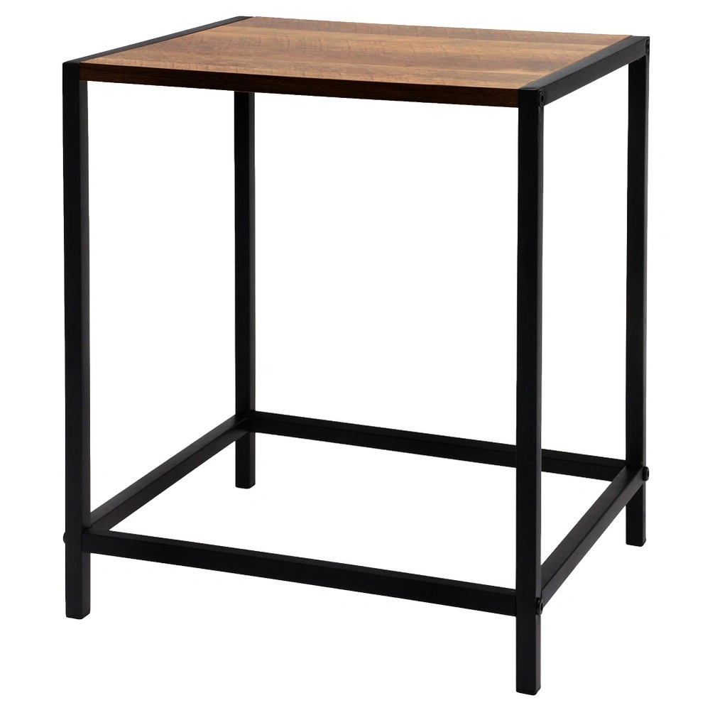 Kavinis staliukas su MDF stalviršiu, rudas, 32,5 × 28 × 37,5 cm 2