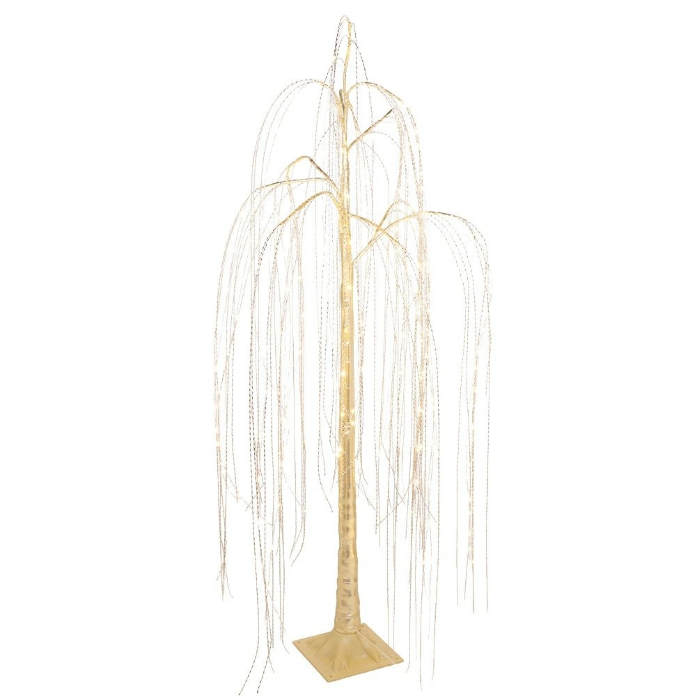 LED dekoratyvinis medelis, 220 LED, auksinis, 150 cm 2
