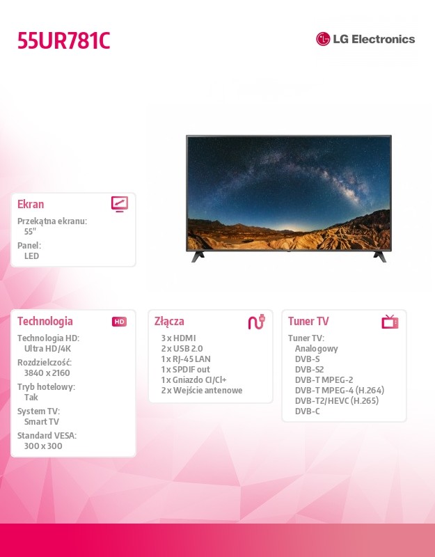 Lg 55 colių uhd 4k televizorius su thinq ai