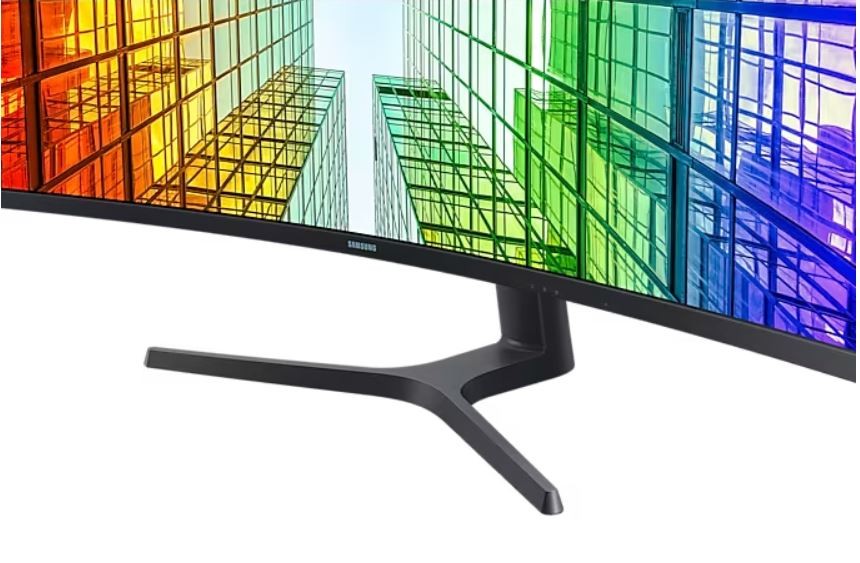 Monitorius – samsung – samsung viewfinity s9 s49c950uau – s95uc serija – led ekranas – lenktas – 49 colių – 5120 x 1440 dual quad hd 120 hz – va –