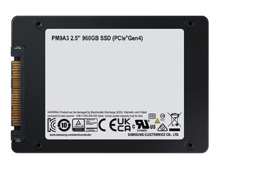 Ssd vidinis kietasis diskas samsung enterprise pm9a3 mzql23t8hcls-00w07