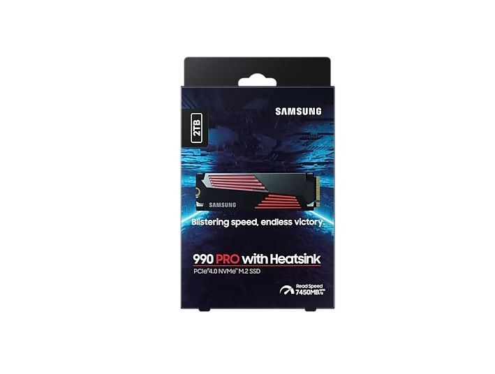 Ssd vidinis kietasis diskas samsung 990 pro with heatsink