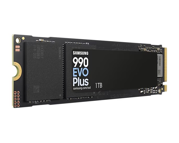 Vidinis ssd – samsung – 990 evo plus 1 tb – nvme m.2 pcie 4.0x4 – skaitymo greitis iki 7 150 mb/s