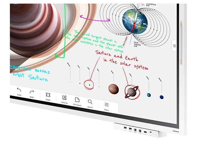 Televizorius samsung flip pro wm55b, 55