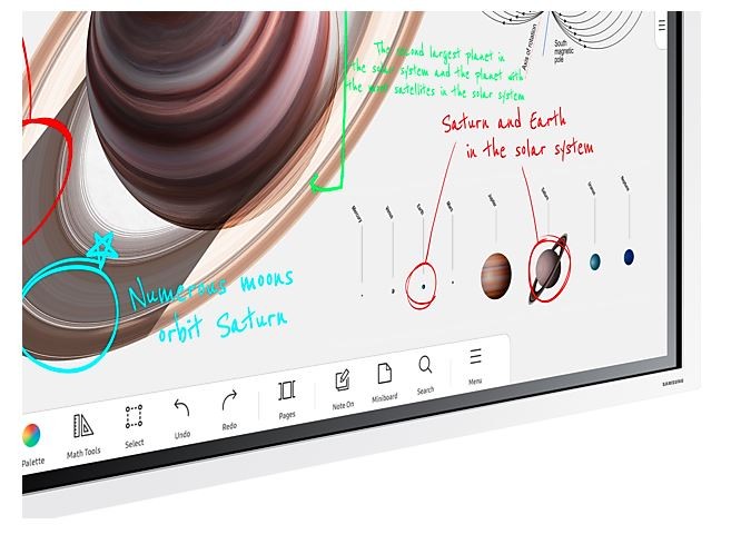 Televizorius samsung flip pro wm55b, 55