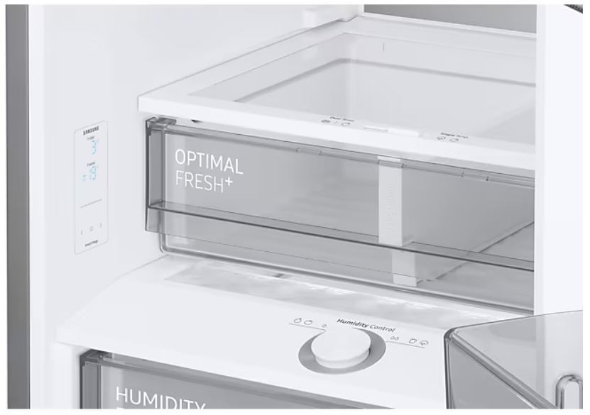 Laisvai pastatomas, šaldytuvas su šaldikliu apačioje samsung rb38c7b5d22/ef, automatinis atitirpinimas