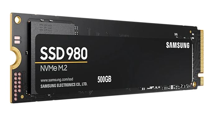 Ssd vidinis kietasis diskas ssd|samsung|980|500gb|m.2|pcie|nvme|mlc|write speed 2600 mbytes/sec|read speed 3100 mbytes/sec|2.38mm|tbw 300 tb|mtbf 1500000 hours|mz-v8v500bw