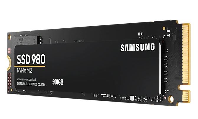 Ssd vidinis kietasis diskas ssd|samsung|980|500gb|m.2|pcie|nvme|mlc|write speed 2600 mbytes/sec|read speed 3100 mbytes/sec|2.38mm|tbw 300 tb|mtbf 1500000 hours|mz-v8v500bw