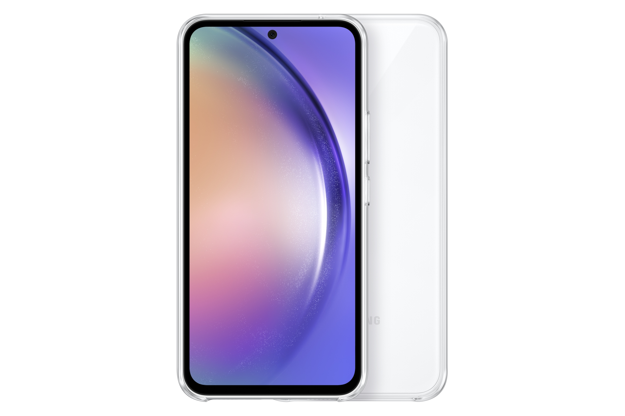 Dėklas skirtas Samsung Galaxy A34, skaidri