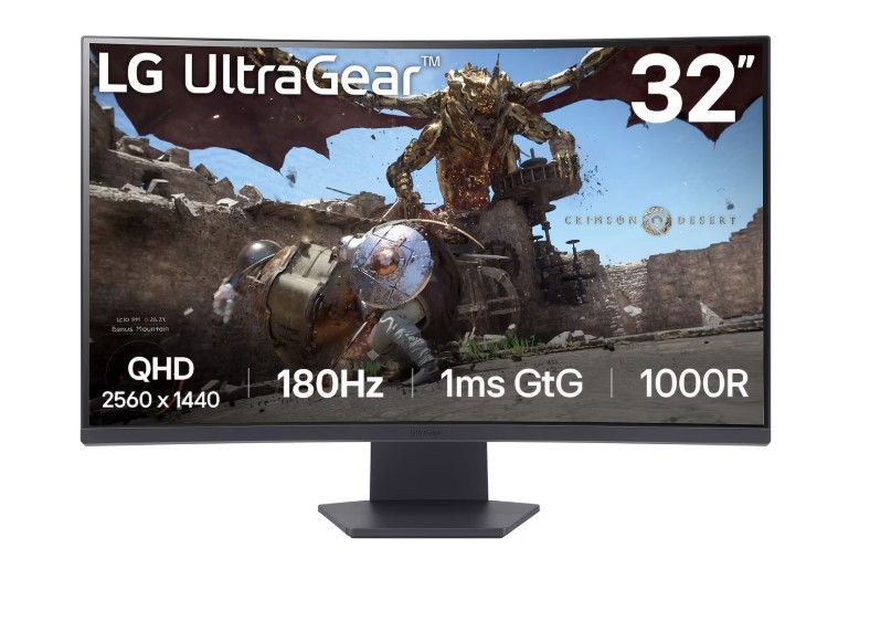 Monitorius lg 32gs60qc-b.aeuq, 32