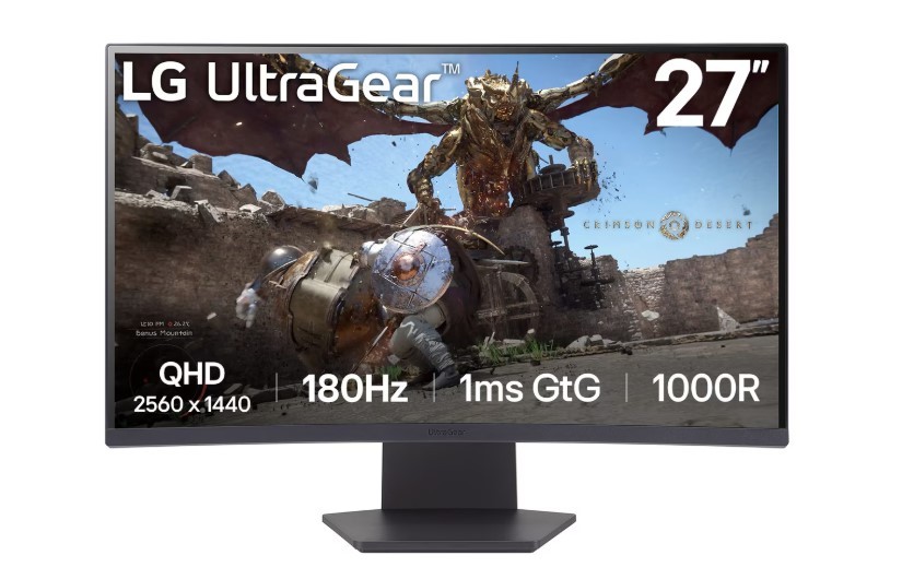Monitorius lg 27gs60qc-b, 27