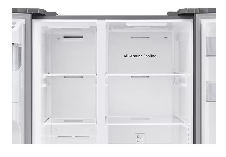 Laisvai pastatomas, dviduris šaldytuvas samsung rs64dg5303s9 spacemax™
