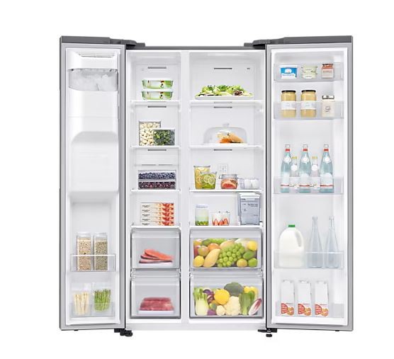Laisvai pastatomas, dviduris šaldytuvas samsung rs64dg5303s9 spacemax™