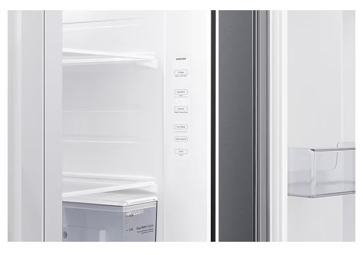 Laisvai pastatomas, dviduris šaldytuvas samsung rs64dg5303s9 spacemax™