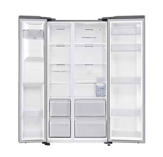 Laisvai pastatomas, dviduris šaldytuvas samsung rs64dg5303s9 spacemax™