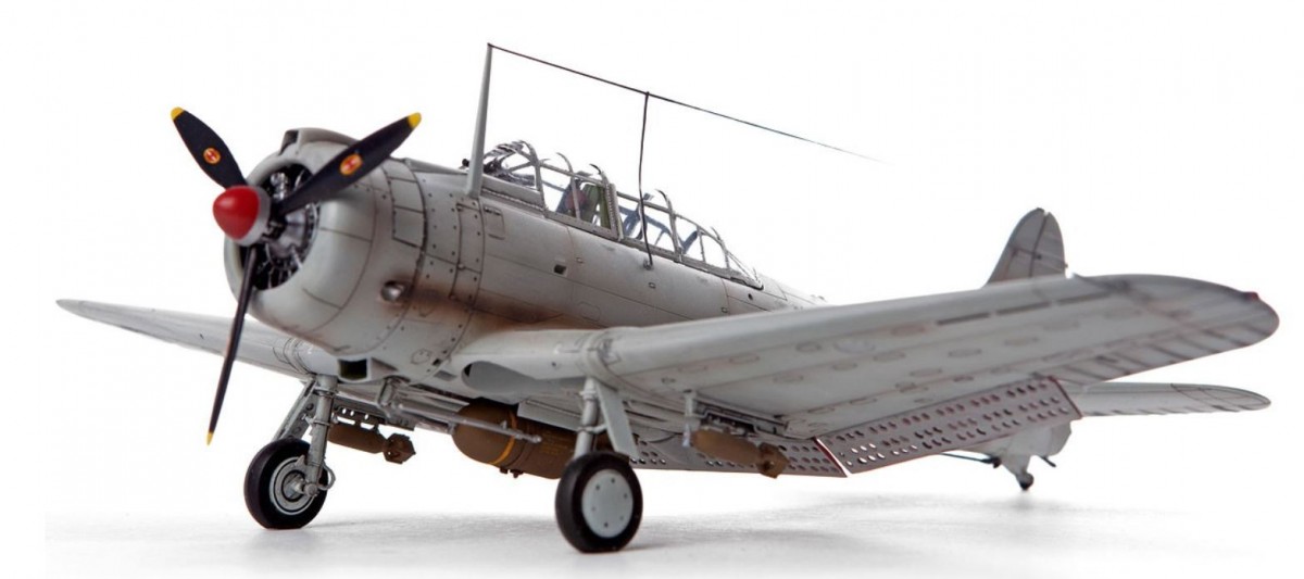 Klijuojamas modelis academy 12331 usmc sbd-1 