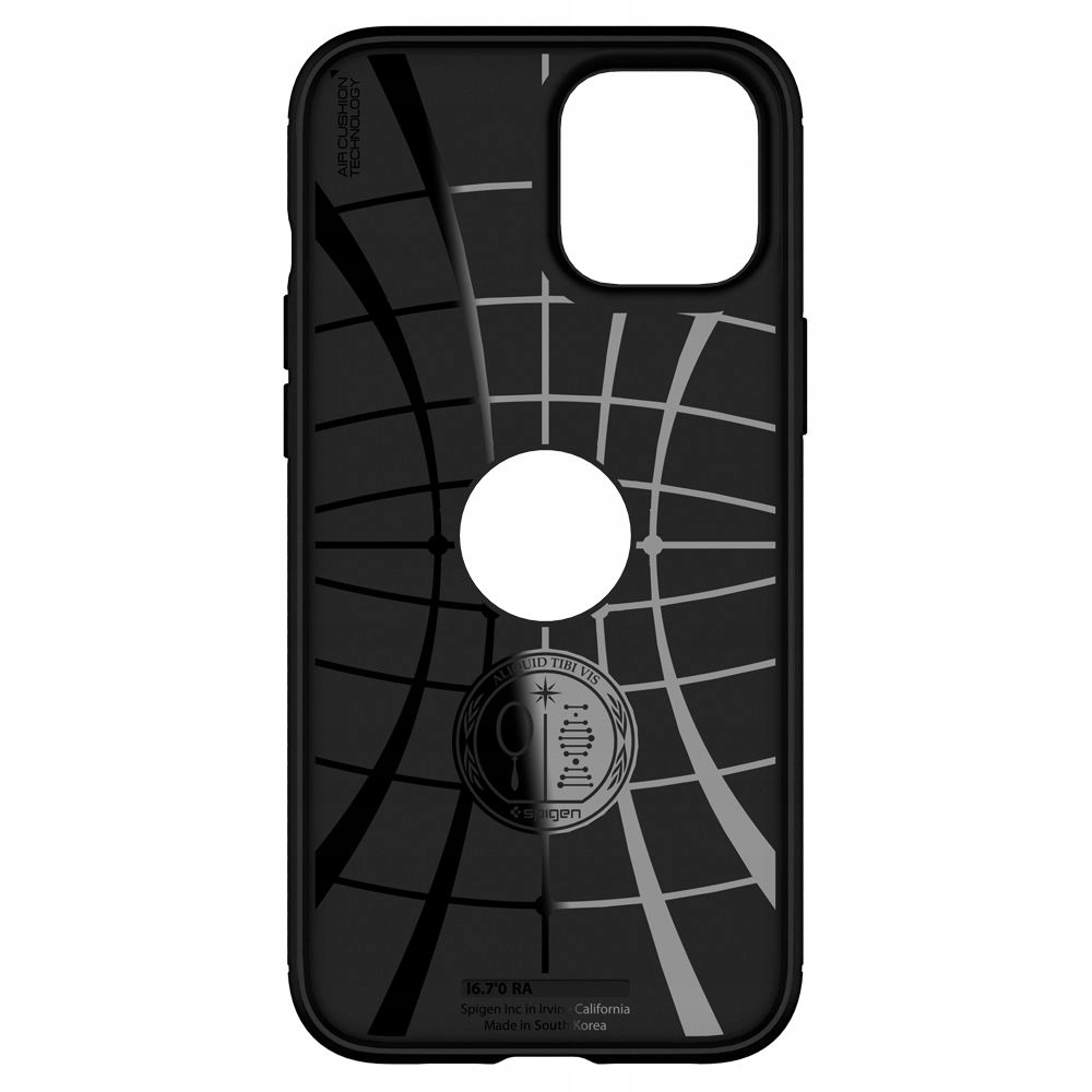 Dėklas Spigen 42537 skirtas iPhone 12, juoda