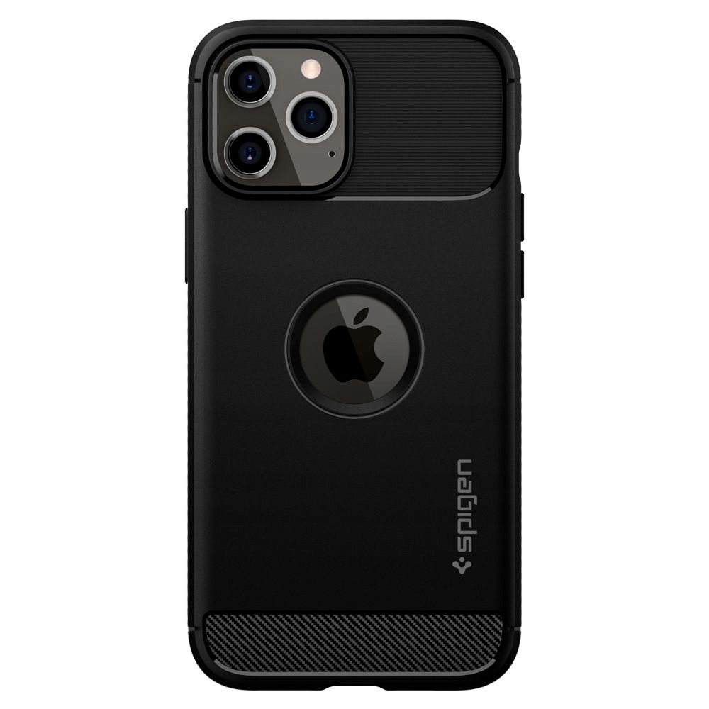 Dėklas Spigen 42537 skirtas iPhone 12, juoda