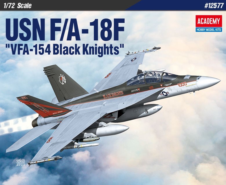 Klijuojamas modelis academy hobby 12577 usn f/a-18f 