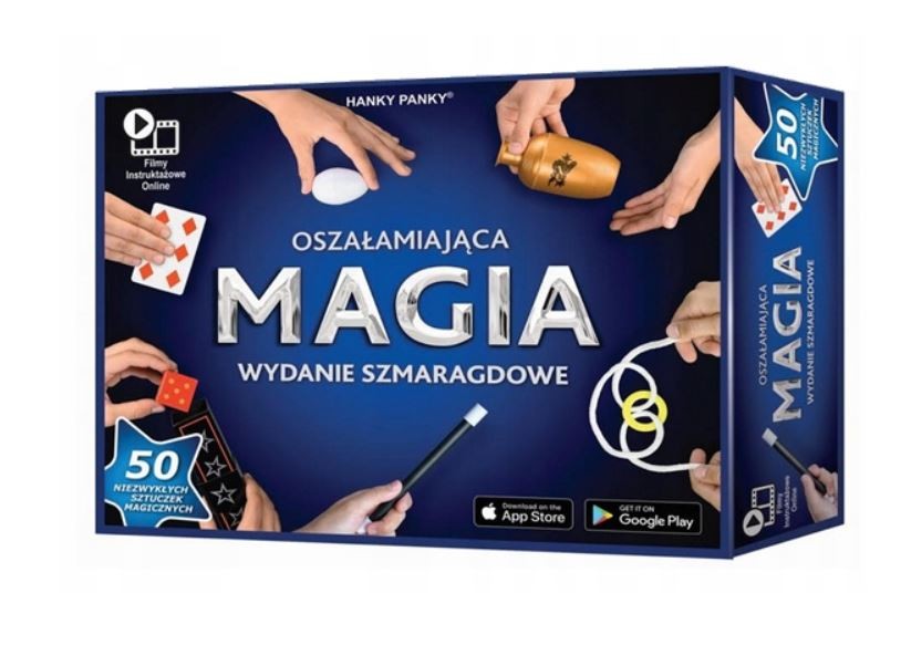 Stalo žaidimas hanky ​​panky, 50 triukų