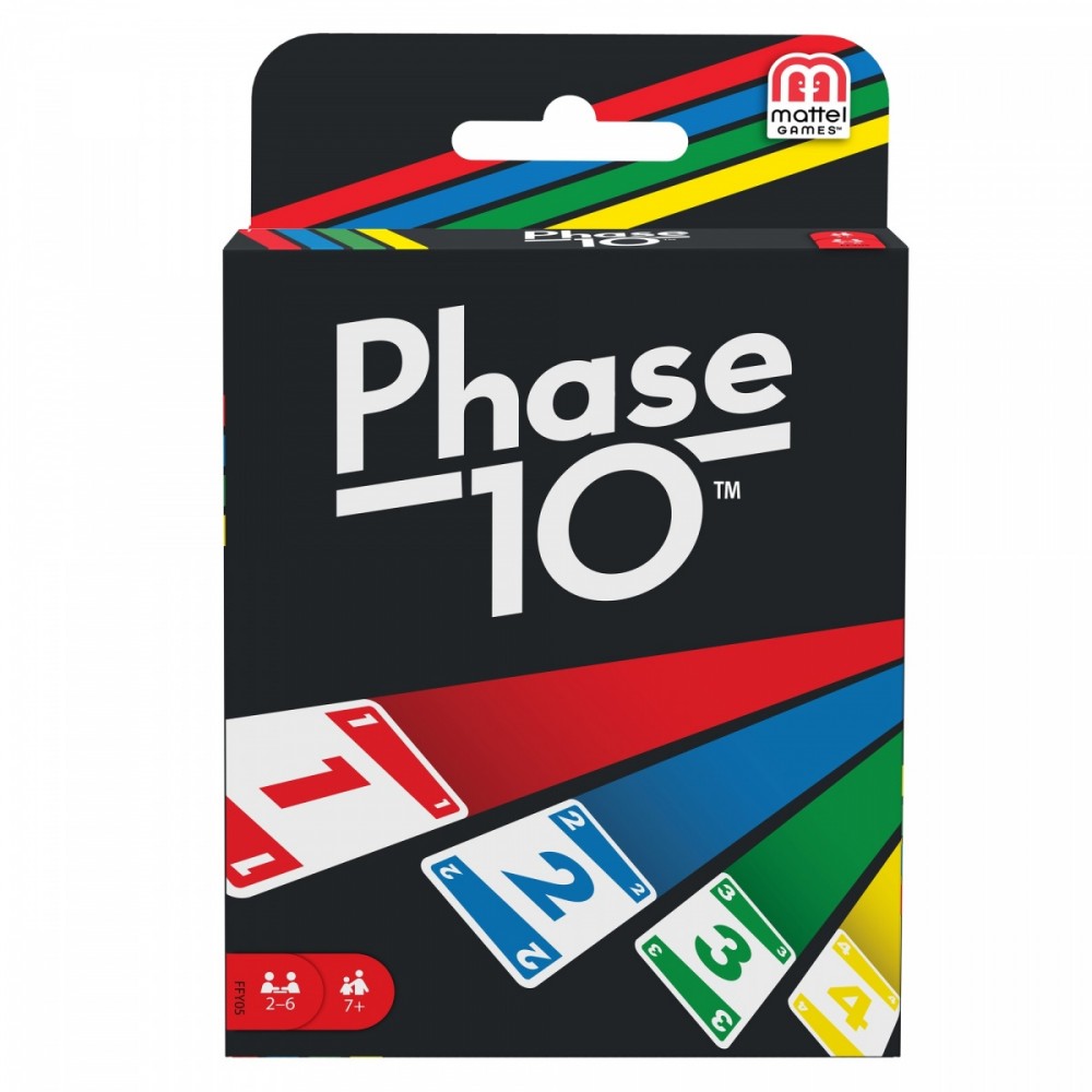 Sutampančių kortų žaidimas phase 10