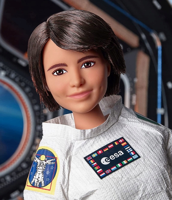 Lėlė Barbie Samantha Christoforetti Kosmonautė