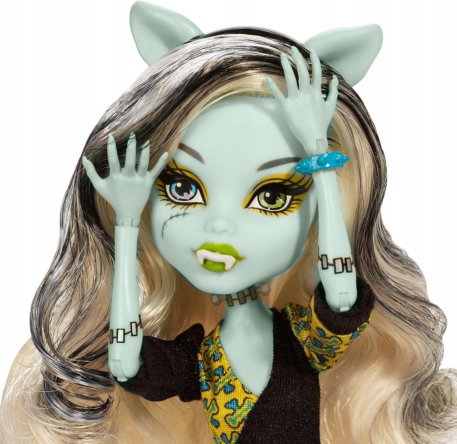 Monster high Derinia Frankie Clawdeen Freaky fusion lėlė