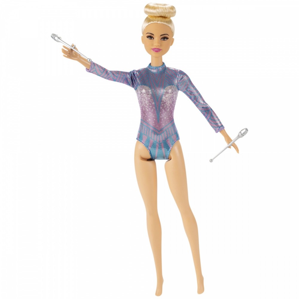 Lėlė barbie gimnastė