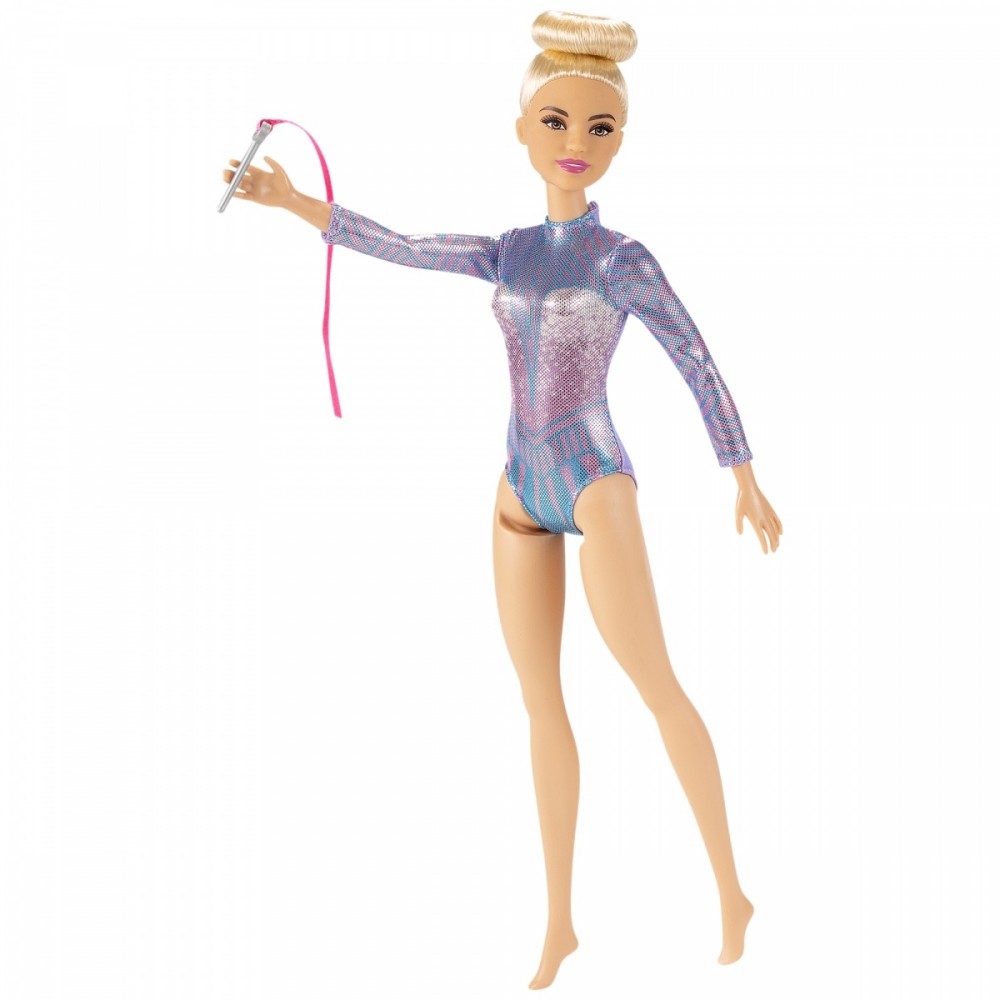 Lėlė barbie gimnastė