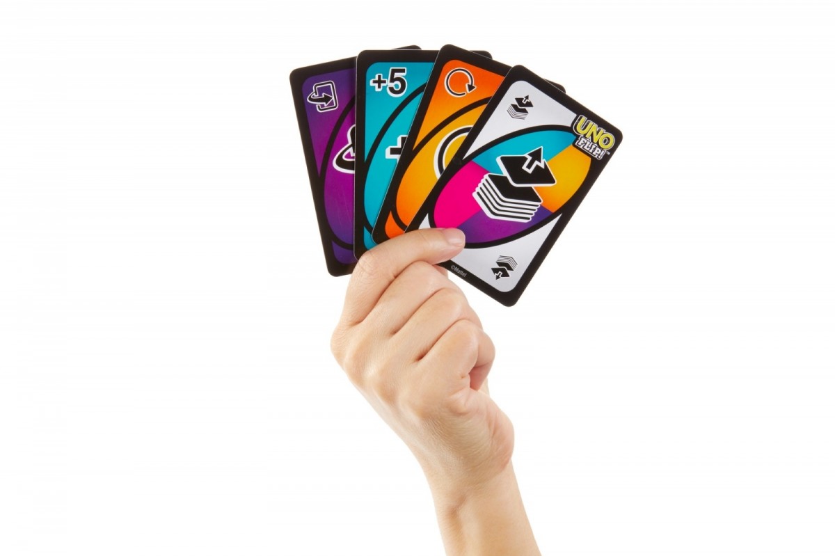 Dvipusės kortos uno flip™, gdr44