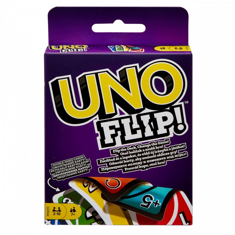 Dvipusės kortos uno flip™, gdr44