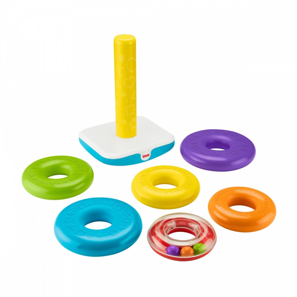 Piramidė-rūšiuoklis Mattel Fisher-Price, GJW15