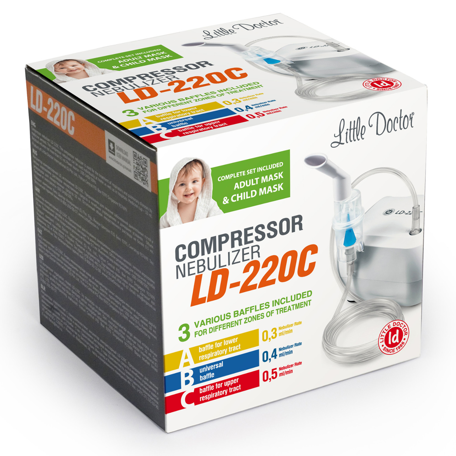 Inhaliatorius Little Doctor LD-220C