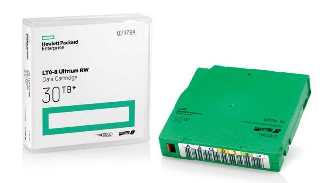 Hpe lto-7 ultrium 15 tb rašoma ir skaitoma kasetė