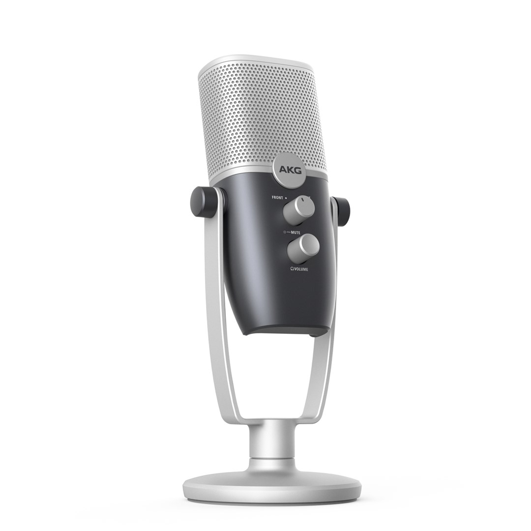 Akg ara – dviejų krypčių mikrofonas – 24 bitų/96 khz – ausinių lizdas – usb
