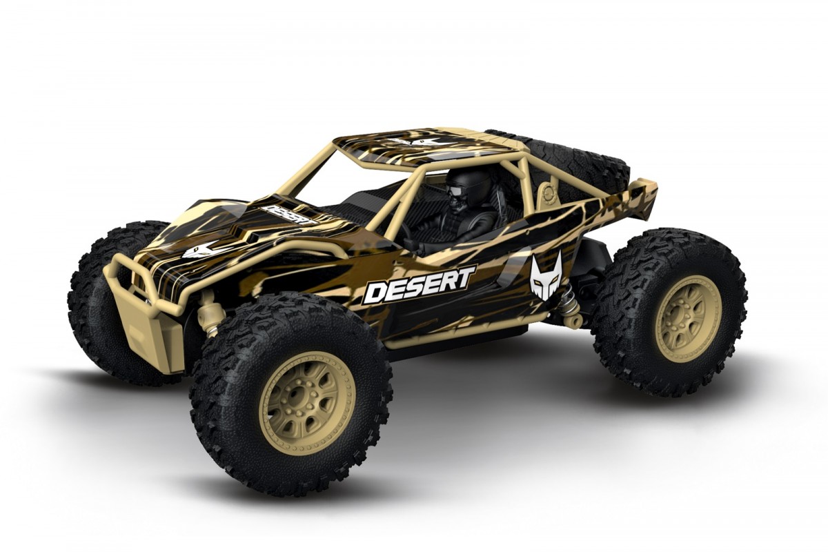 Radijo bangomis valdomas automobilis carrera desert buggy