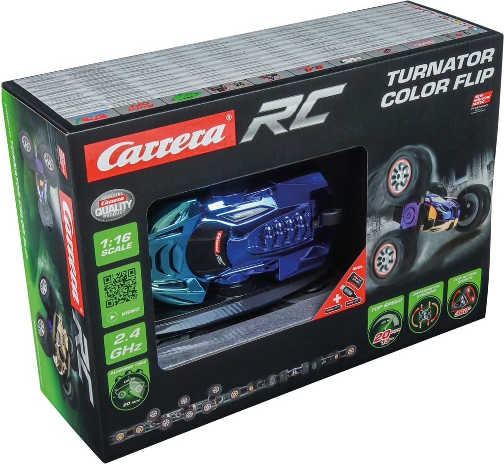 Rc automobilis carrera turnator color flip 370162114